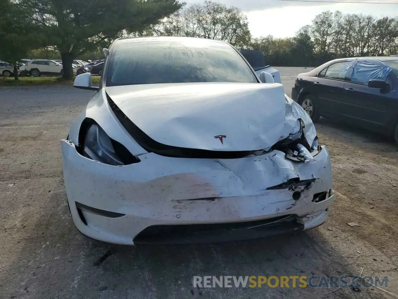 5 Photograph of a damaged car 5YJYGDEEXLF038271 TESLA MODEL Y 2020