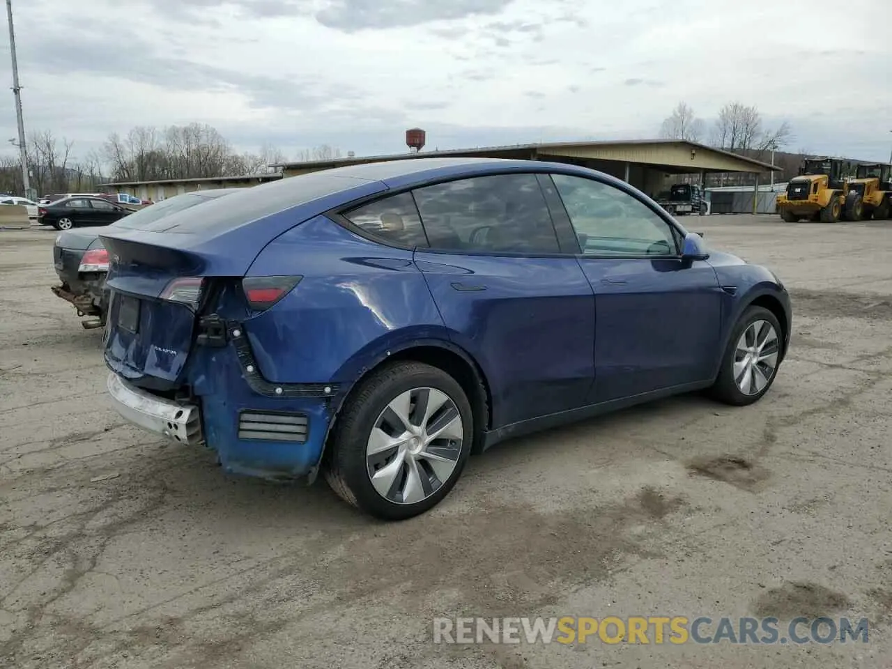 3 Photograph of a damaged car 5YJYGDEEXLF043163 TESLA MODEL Y 2020