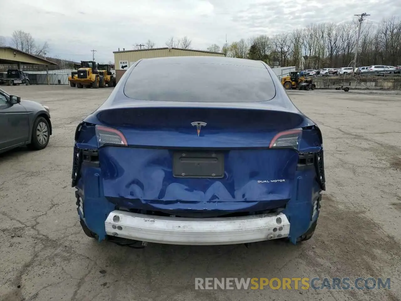 6 Photograph of a damaged car 5YJYGDEEXLF043163 TESLA MODEL Y 2020