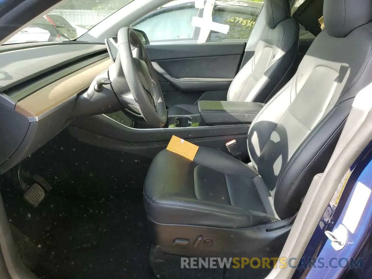 7 Photograph of a damaged car 5YJYGDEEXLF043163 TESLA MODEL Y 2020