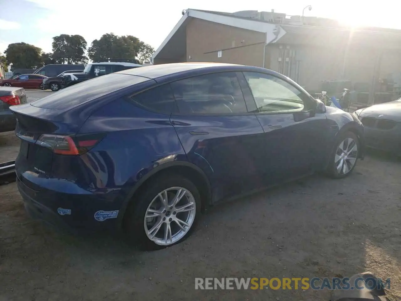 3 Photograph of a damaged car 5YJYGDEEXLF057791 TESLA MODEL Y 2020