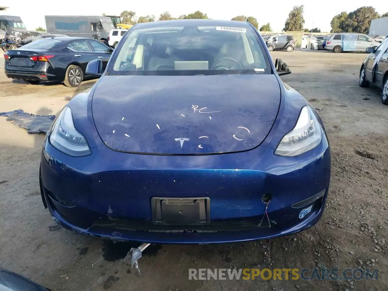5 Photograph of a damaged car 5YJYGDEEXLF057791 TESLA MODEL Y 2020
