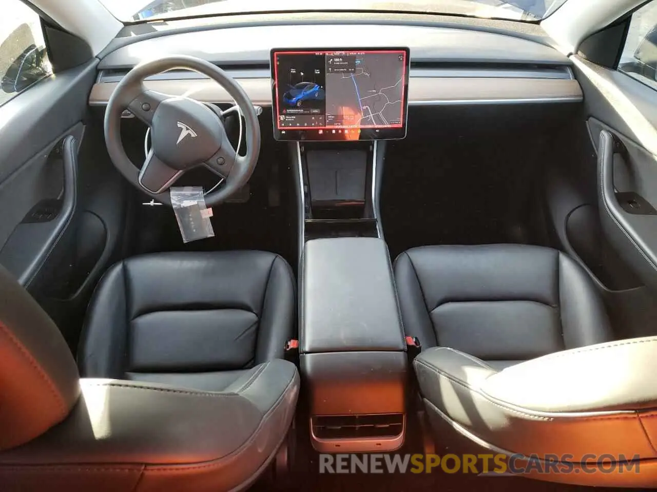 8 Photograph of a damaged car 5YJYGDEEXLF057791 TESLA MODEL Y 2020