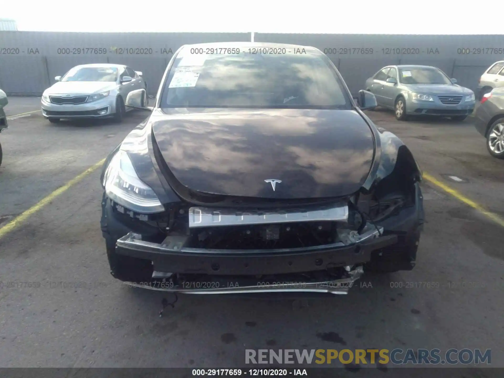 6 Photograph of a damaged car 5YJYGDEEXLF058391 TESLA MODEL Y 2020