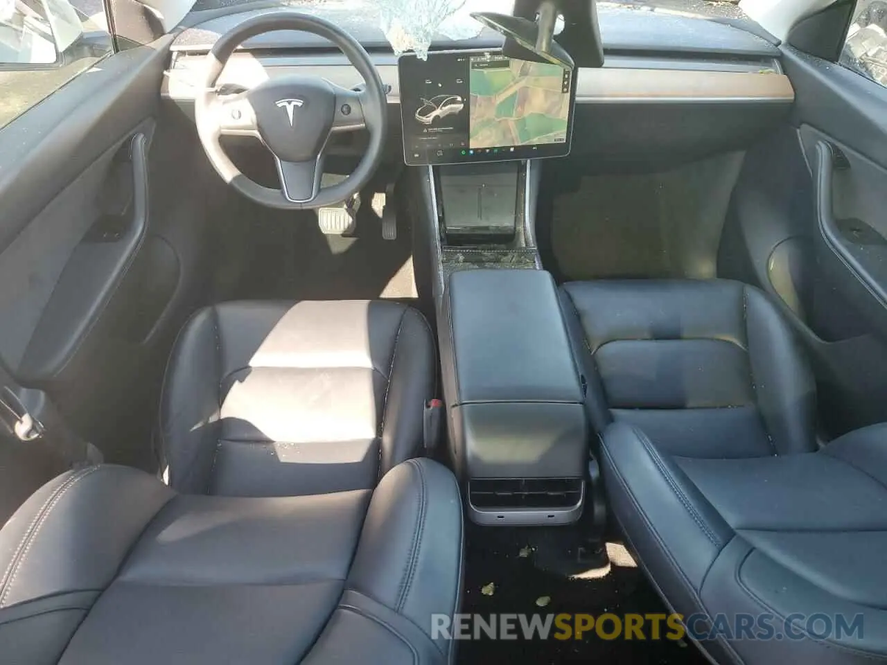 8 Photograph of a damaged car 5YJYGDEF0LF003098 TESLA MODEL Y 2020