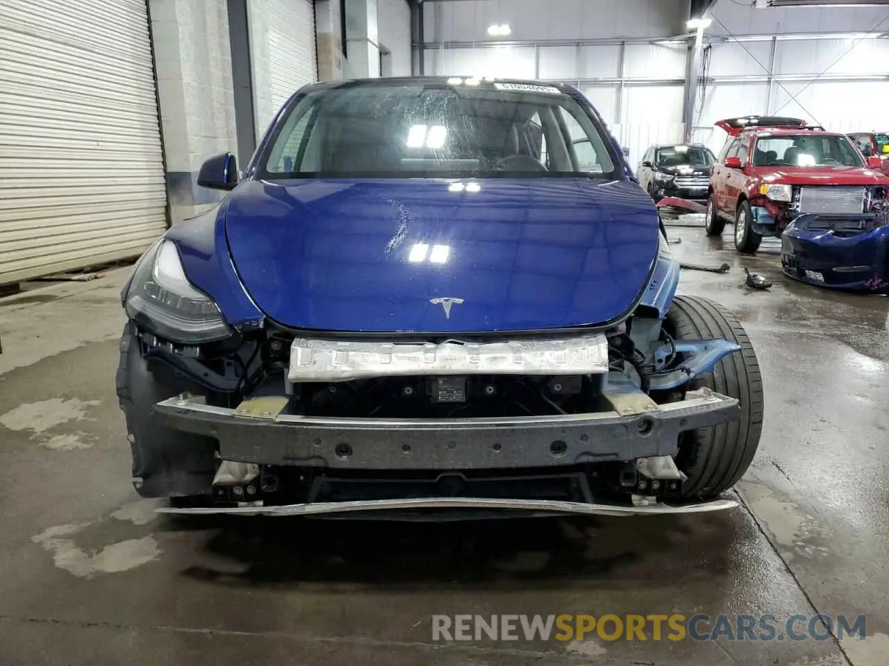 5 Photograph of a damaged car 5YJYGDEF1LF035901 TESLA MODEL Y 2020