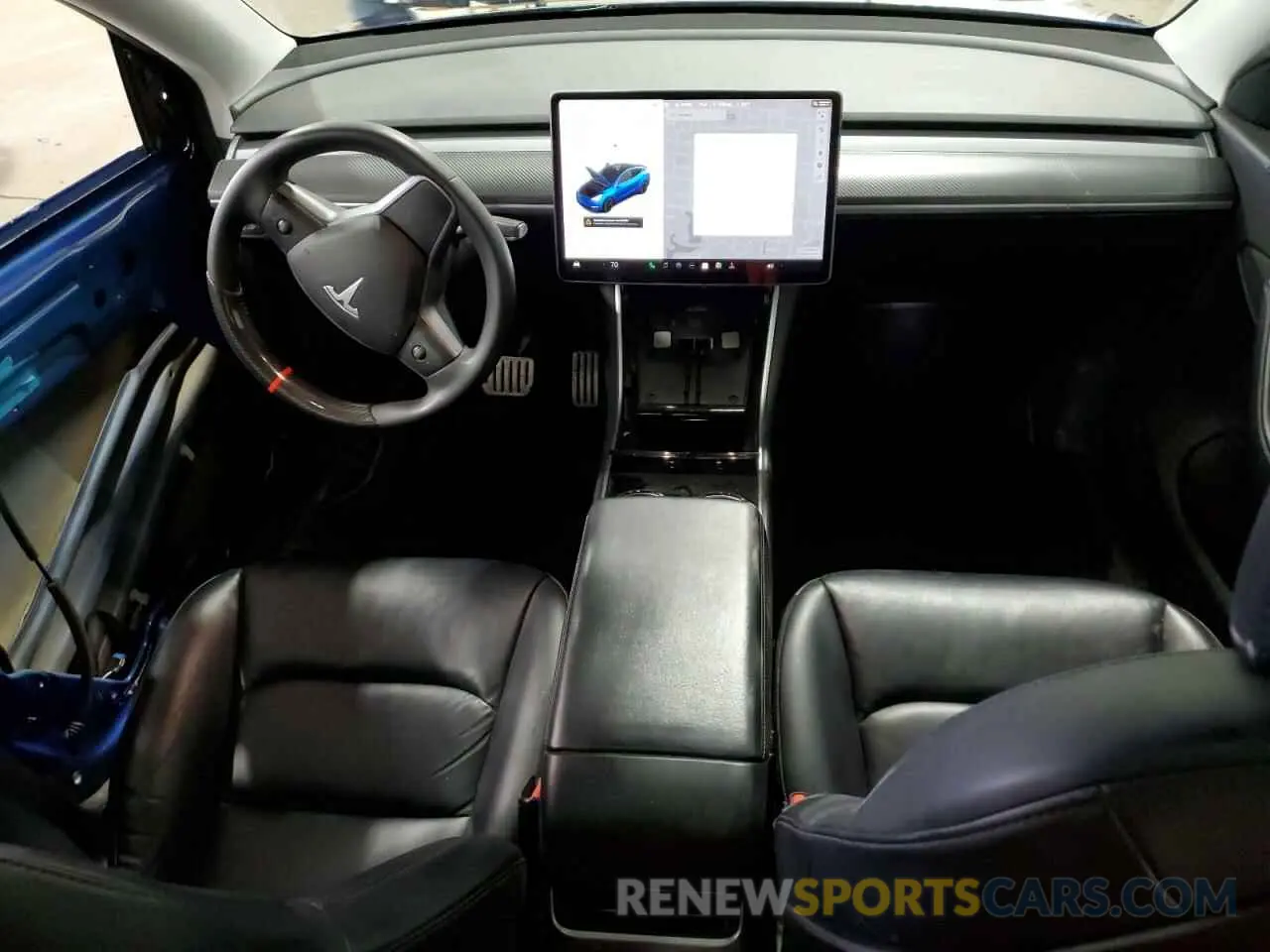 8 Photograph of a damaged car 5YJYGDEF1LF035901 TESLA MODEL Y 2020