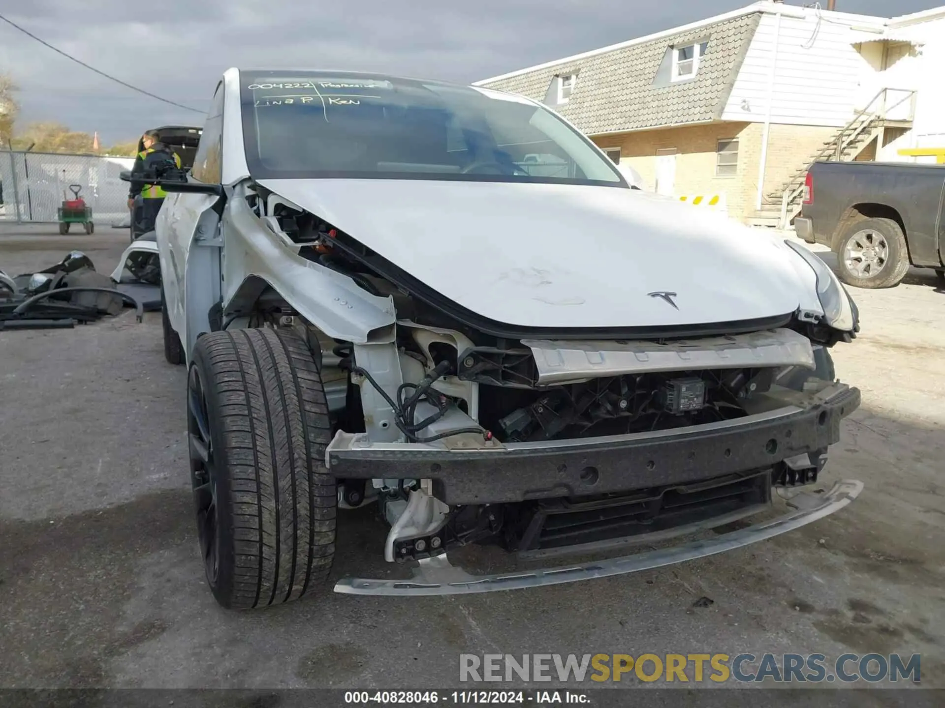 6 Photograph of a damaged car 5YJYGDEF2LF004222 TESLA MODEL Y 2020