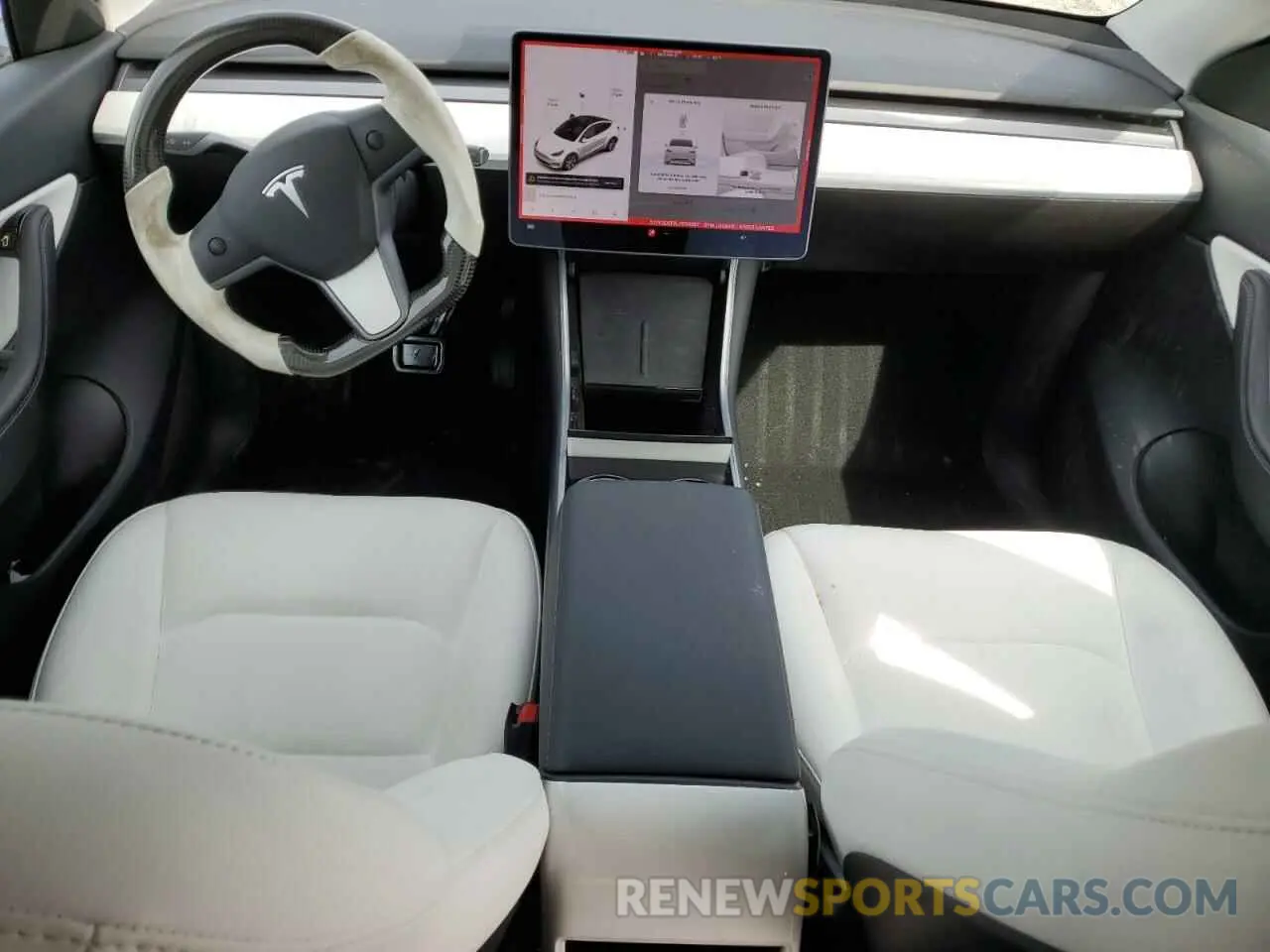 8 Photograph of a damaged car 5YJYGDEF2LF006357 TESLA MODEL Y 2020
