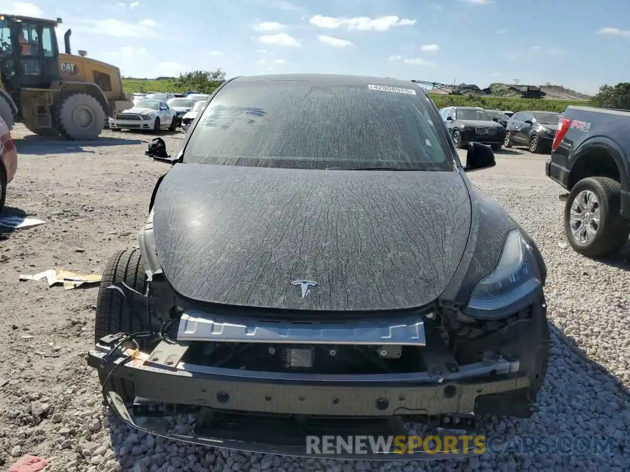 5 Photograph of a damaged car 5YJYGDEF2LF049855 TESLA MODEL Y 2020