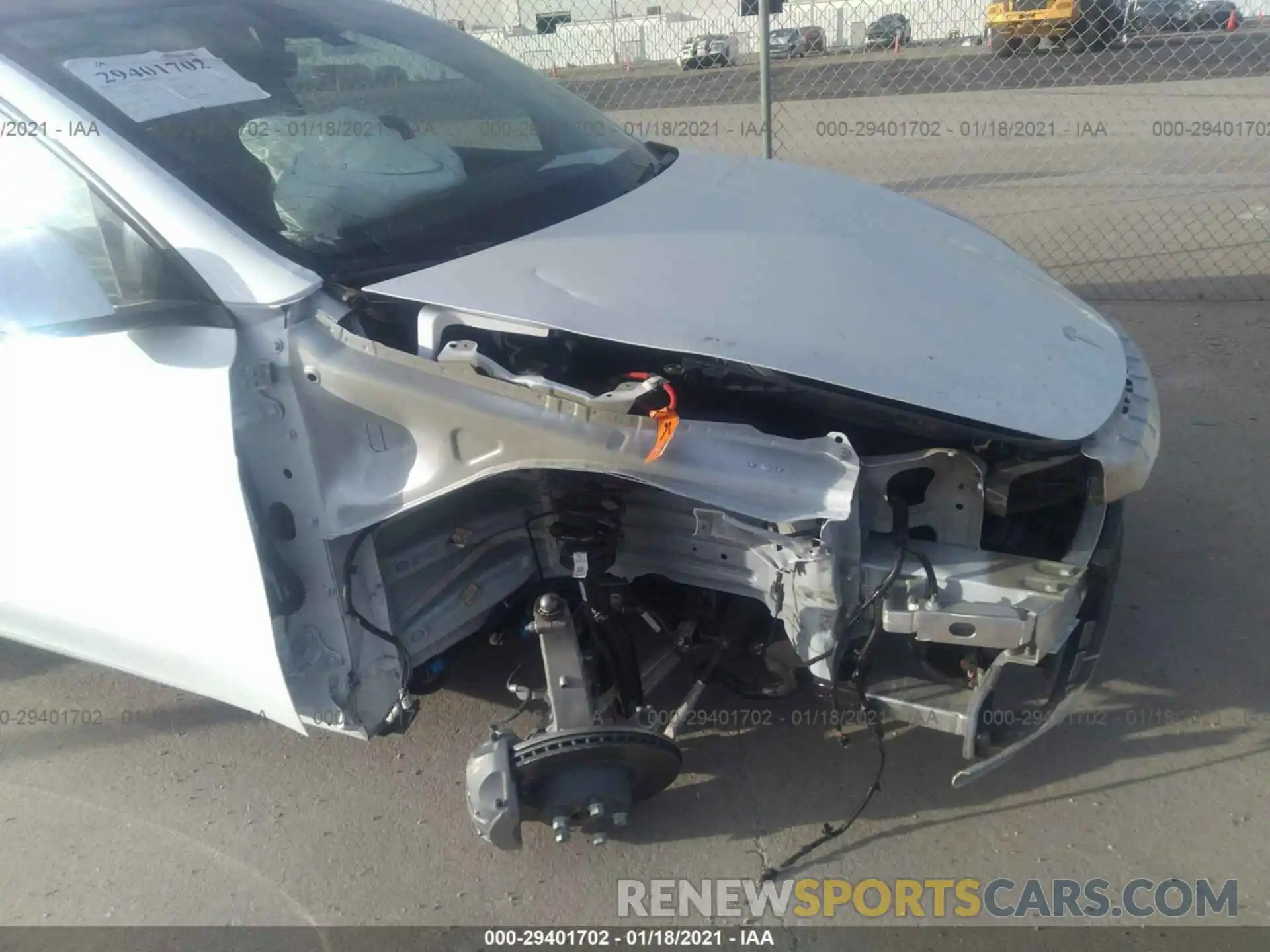 6 Photograph of a damaged car 5YJYGDEF3LF003063 TESLA MODEL Y 2020