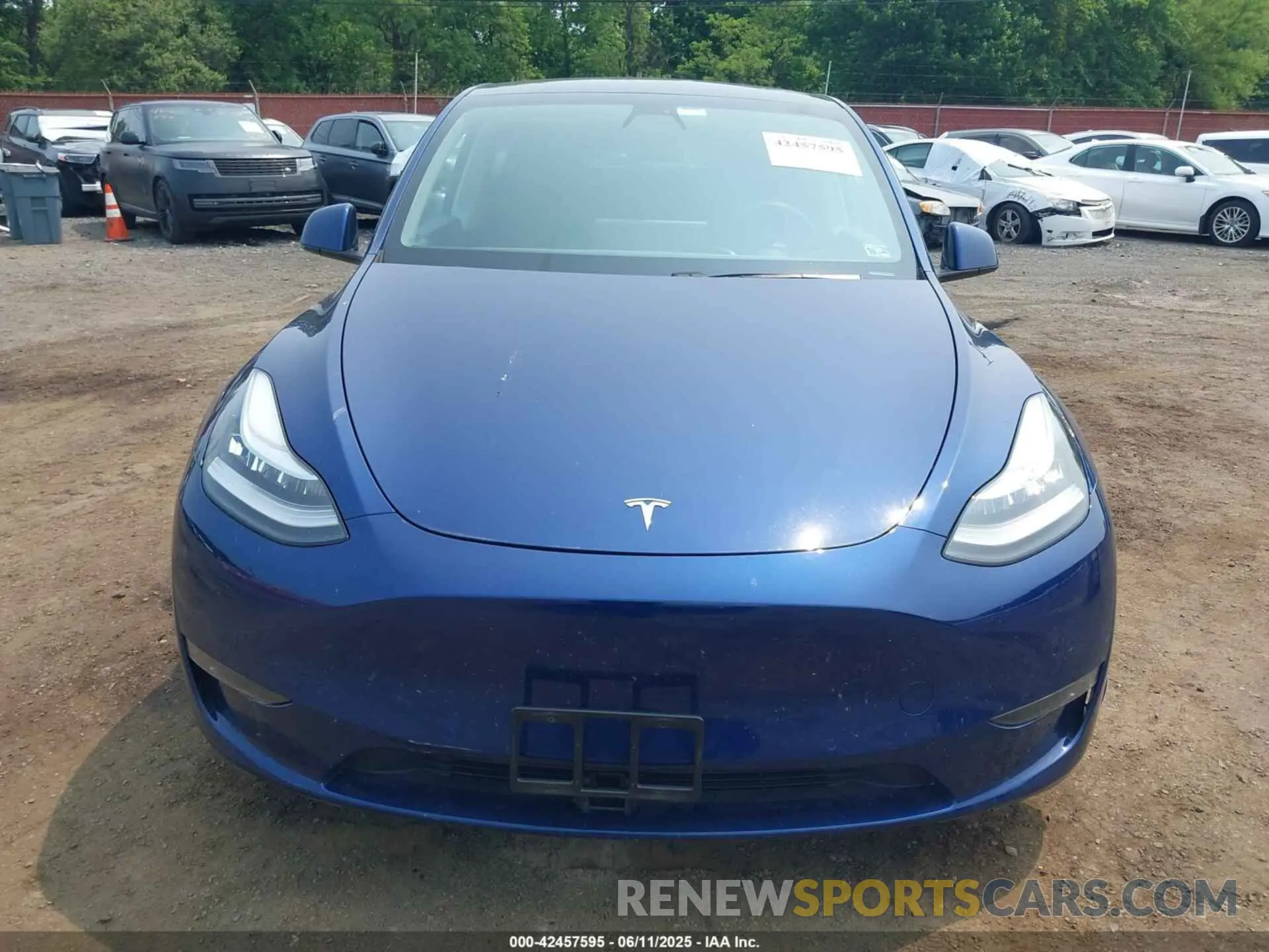 12 Photograph of a damaged car 5YJYGDEF3LF005685 TESLA MODEL Y 2020