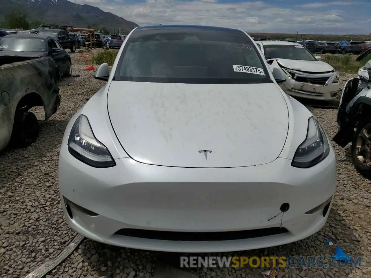5 Photograph of a damaged car 5YJYGDEF3LF028061 TESLA MODEL Y 2020