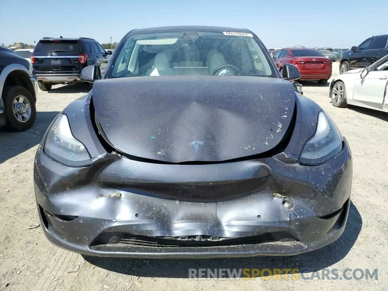 5 Photograph of a damaged car 5YJYGDEF3LF028190 TESLA MODEL Y 2020