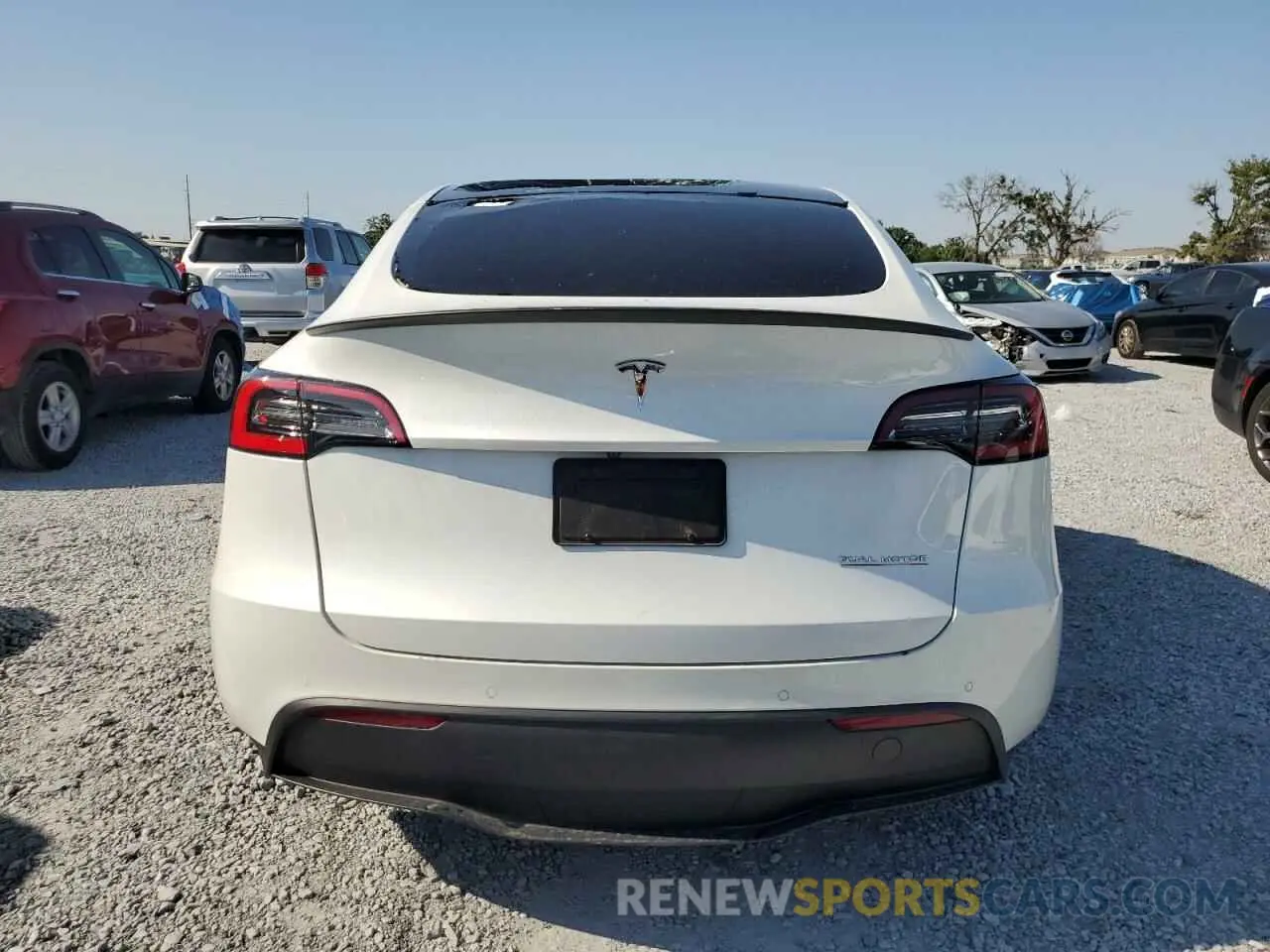6 Photograph of a damaged car 5YJYGDEF3LF043238 TESLA MODEL Y 2020