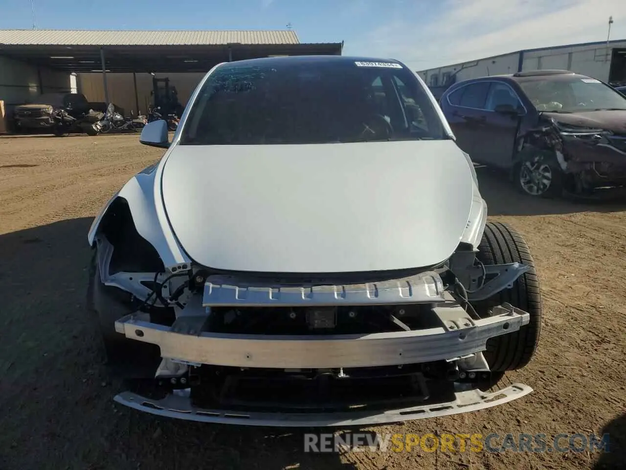 5 Photograph of a damaged car 5YJYGDEF3LF051503 TESLA MODEL Y 2020