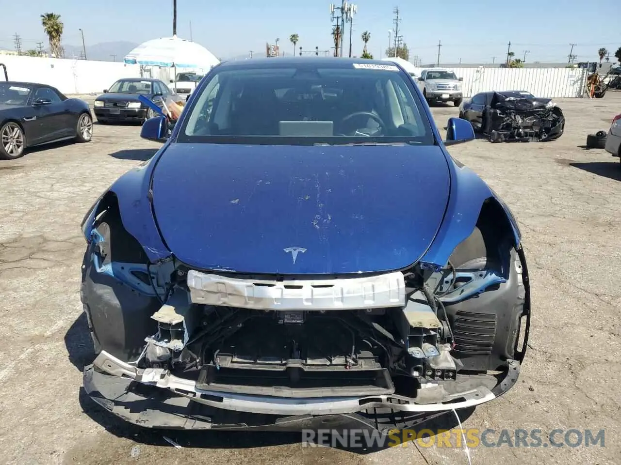 5 Photograph of a damaged car 5YJYGDEF4LF014041 TESLA MODEL Y 2020