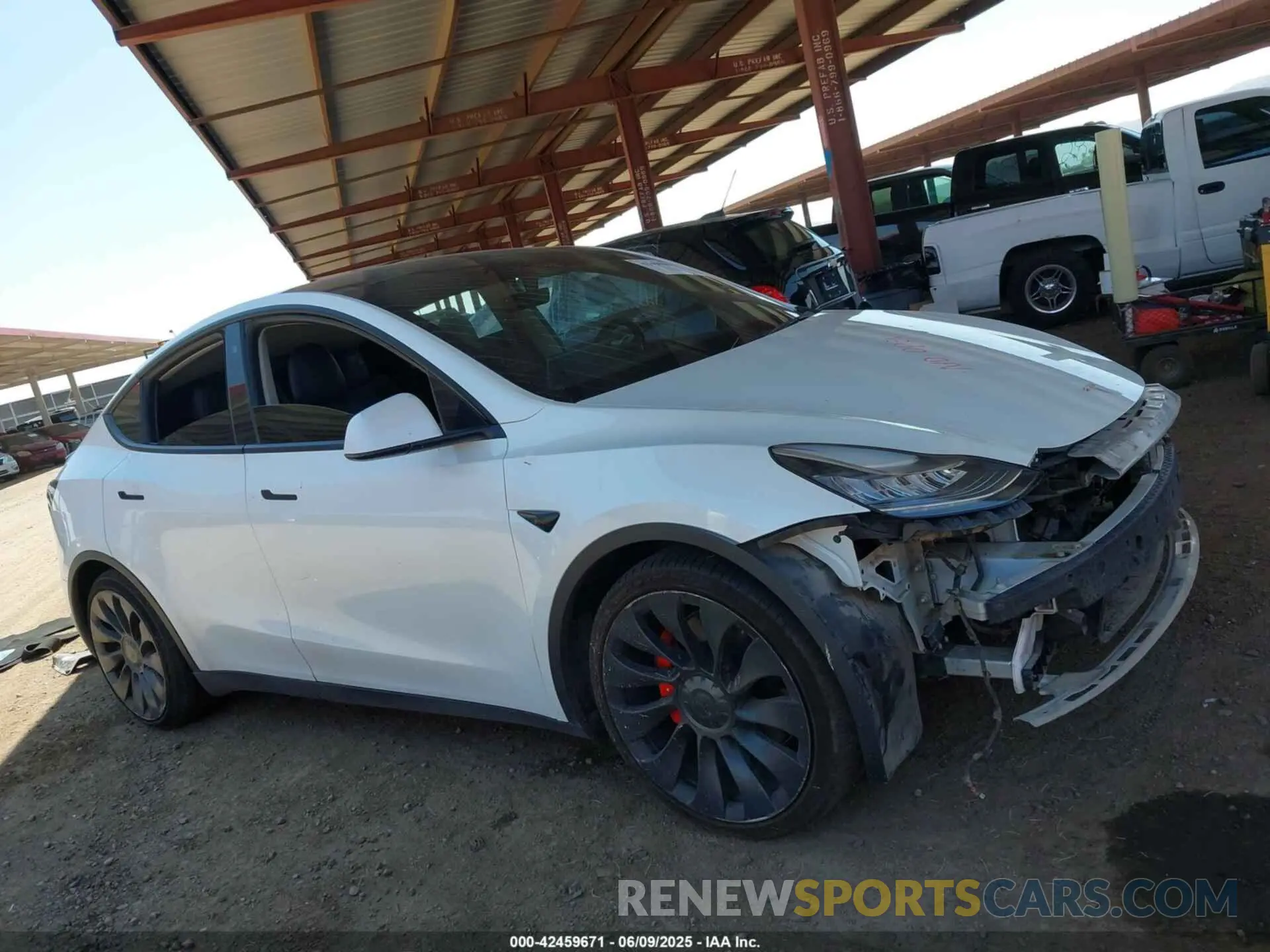 20 Photograph of a damaged car 5YJYGDEF4LF057293 TESLA MODEL Y 2020