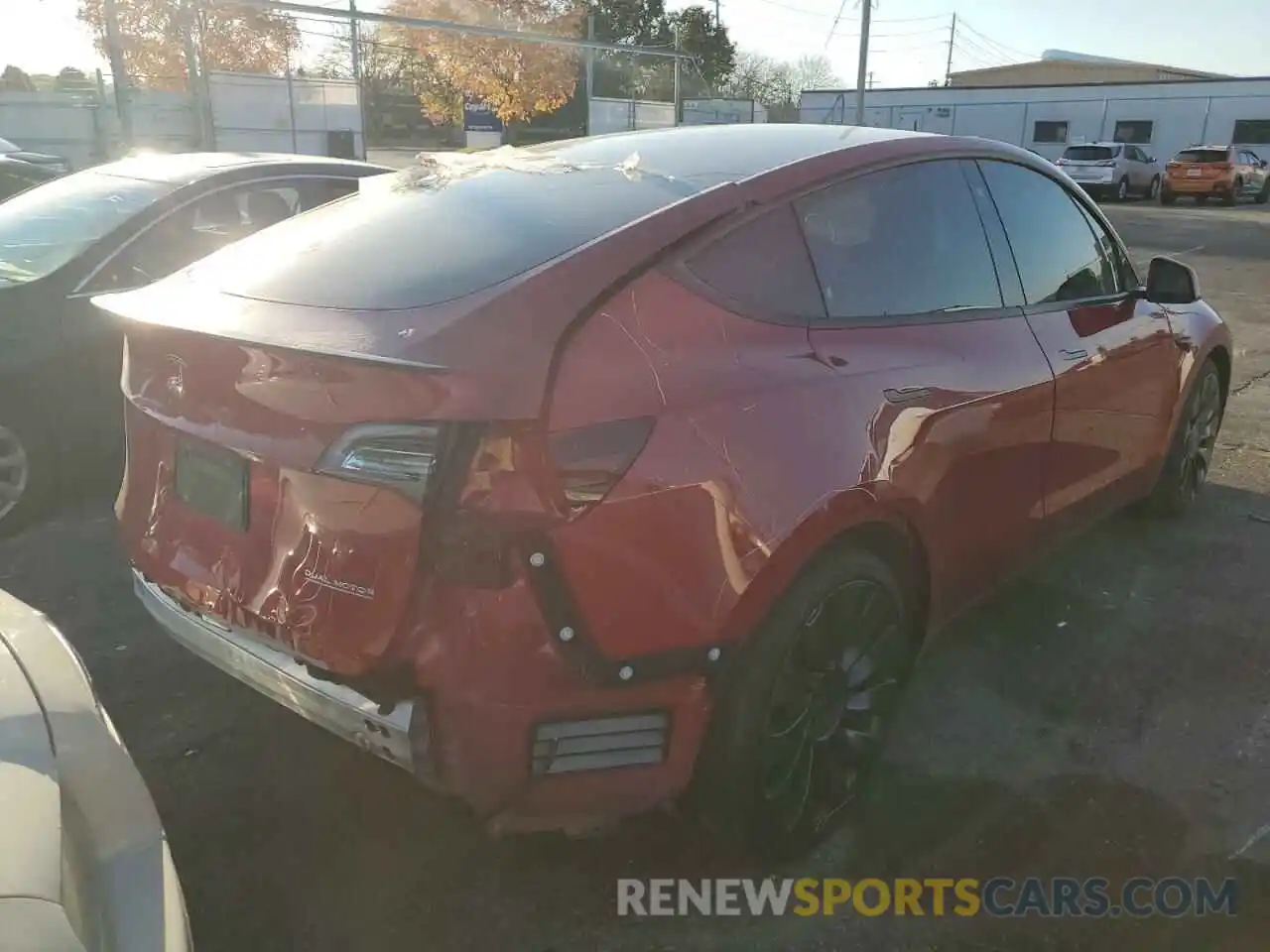 4 Photograph of a damaged car 5YJYGDEF6LF005101 TESLA MODEL Y 2020