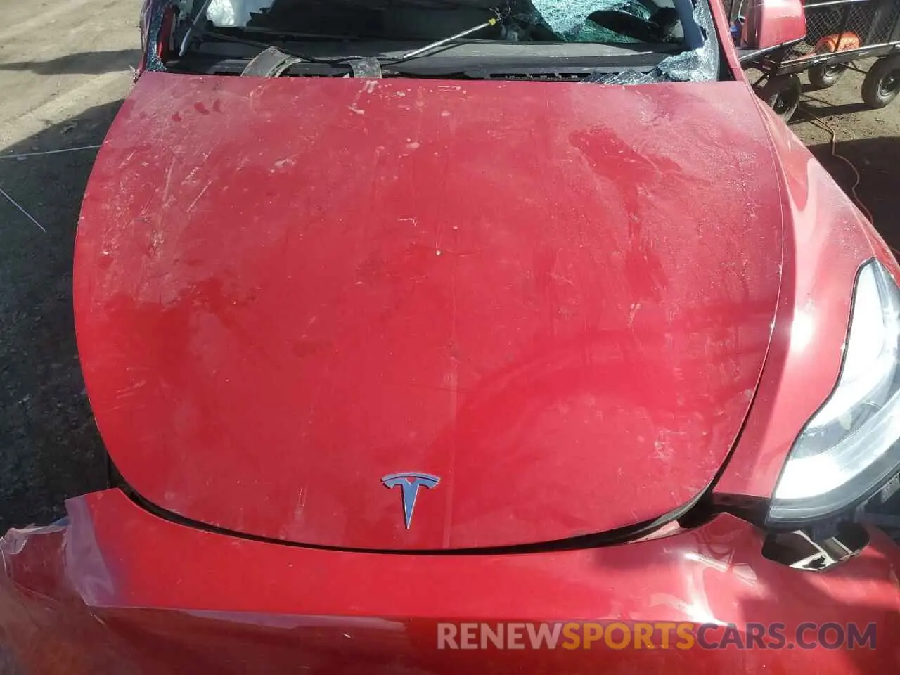 11 Photograph of a damaged car 5YJYGDEF6LF009729 TESLA MODEL Y 2020