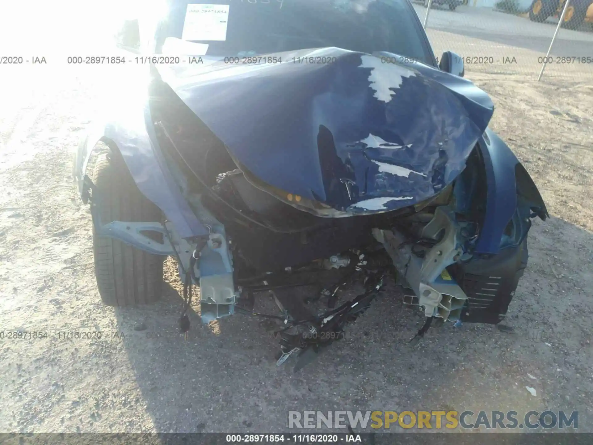 6 Photograph of a damaged car 5YJYGDEF6LF046666 TESLA MODEL Y 2020