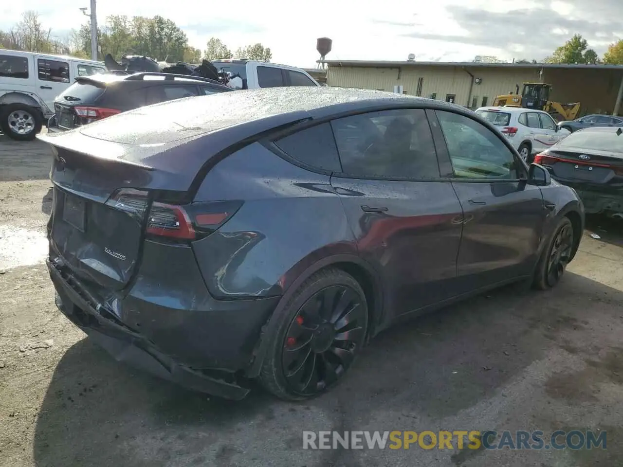 3 Photograph of a damaged car 5YJYGDEF7LF014003 TESLA MODEL Y 2020