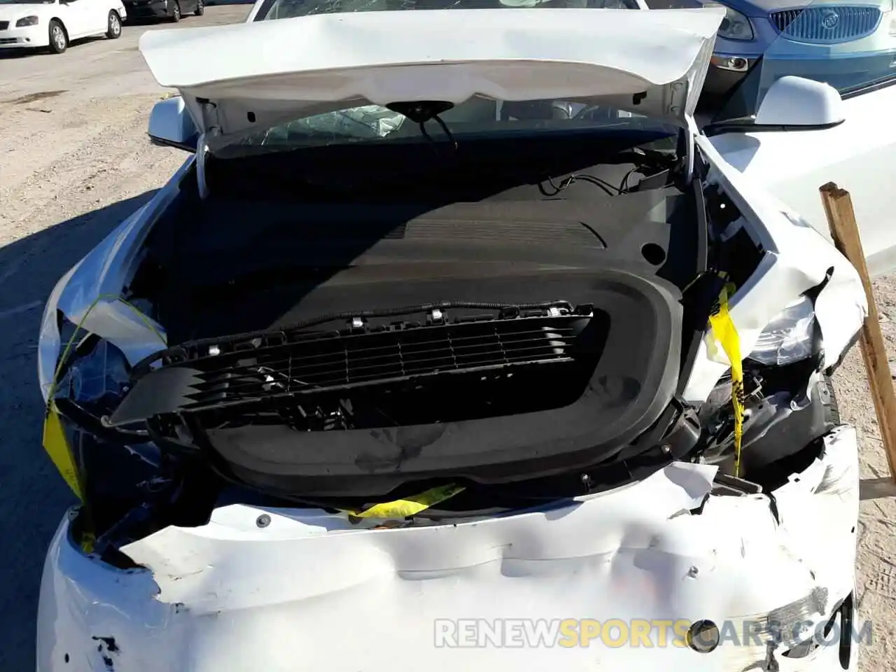 7 Photograph of a damaged car 5YJYGDEF7LF018892 TESLA MODEL Y 2020