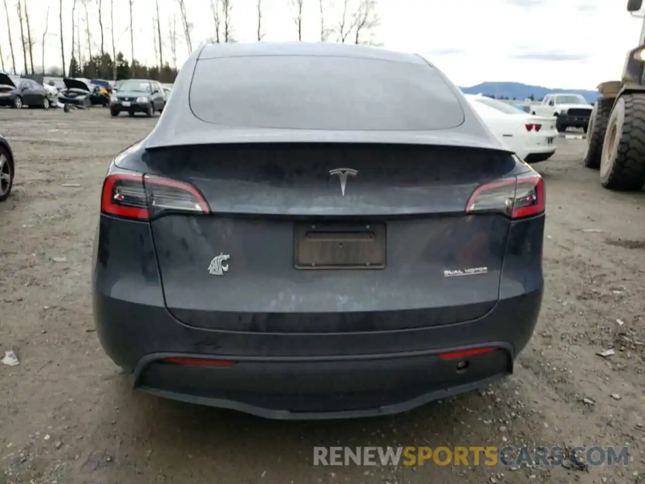 6 Photograph of a damaged car 5YJYGDEF7LF057353 TESLA MODEL Y 2020