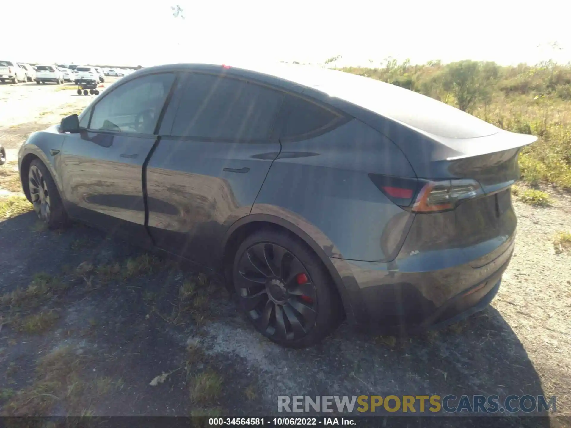 3 Photograph of a damaged car 5YJYGDEF8LF001521 TESLA MODEL Y 2020