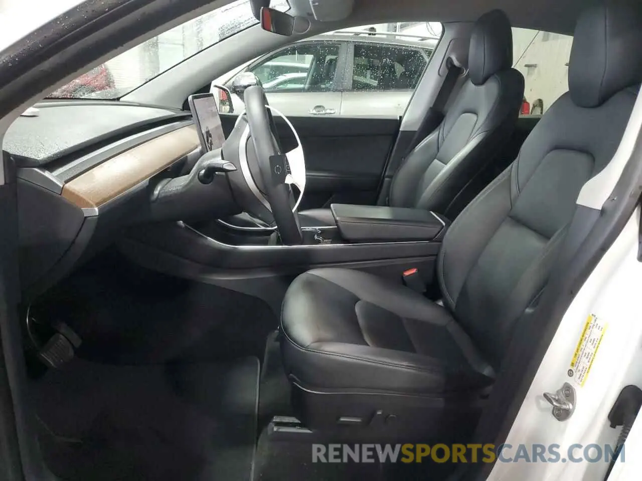 7 Photograph of a damaged car 5YJYGDEF8LF002720 TESLA MODEL Y 2020