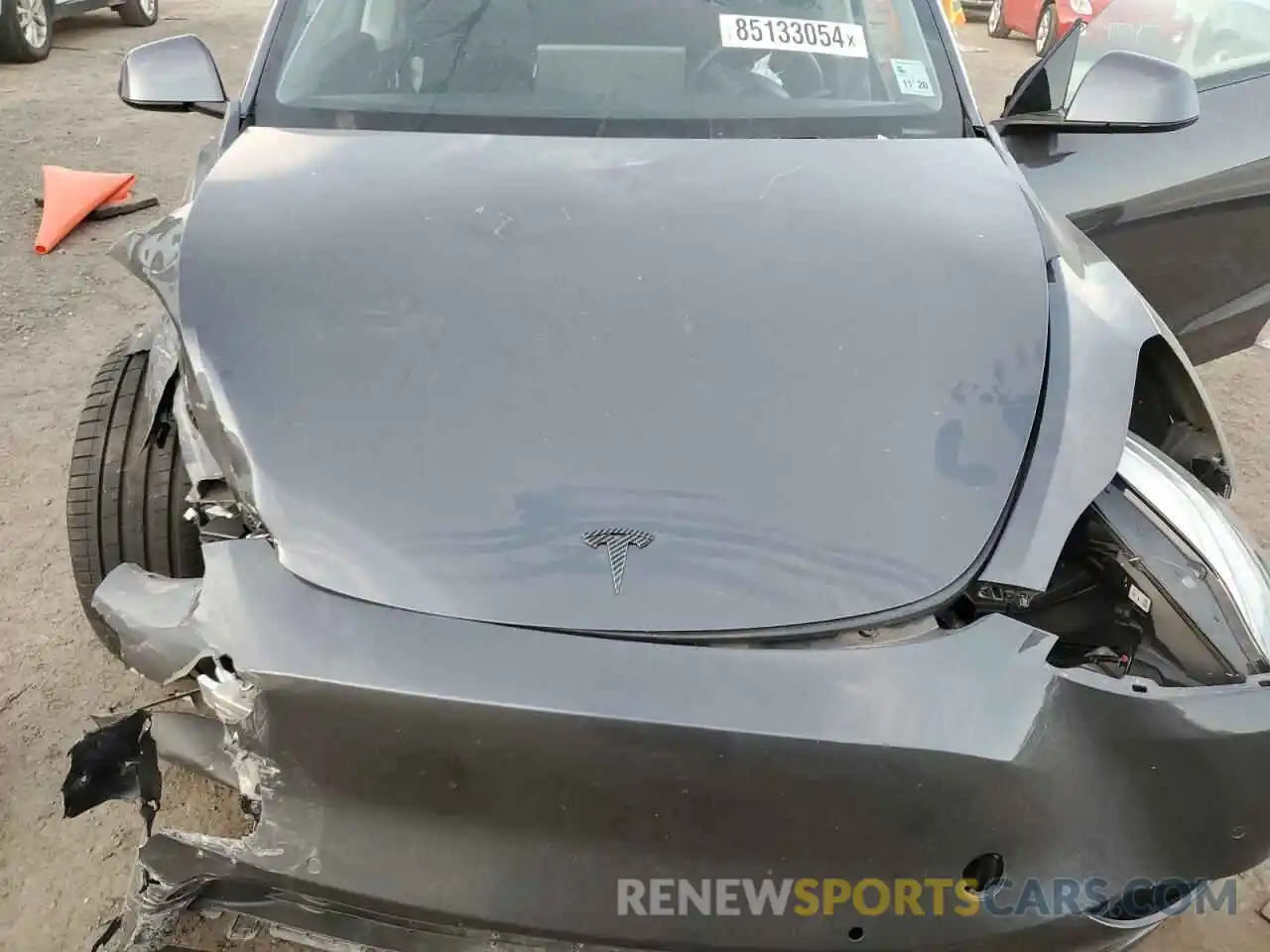 11 Photograph of a damaged car 5YJYGDEF8LF051741 TESLA MODEL Y 2020