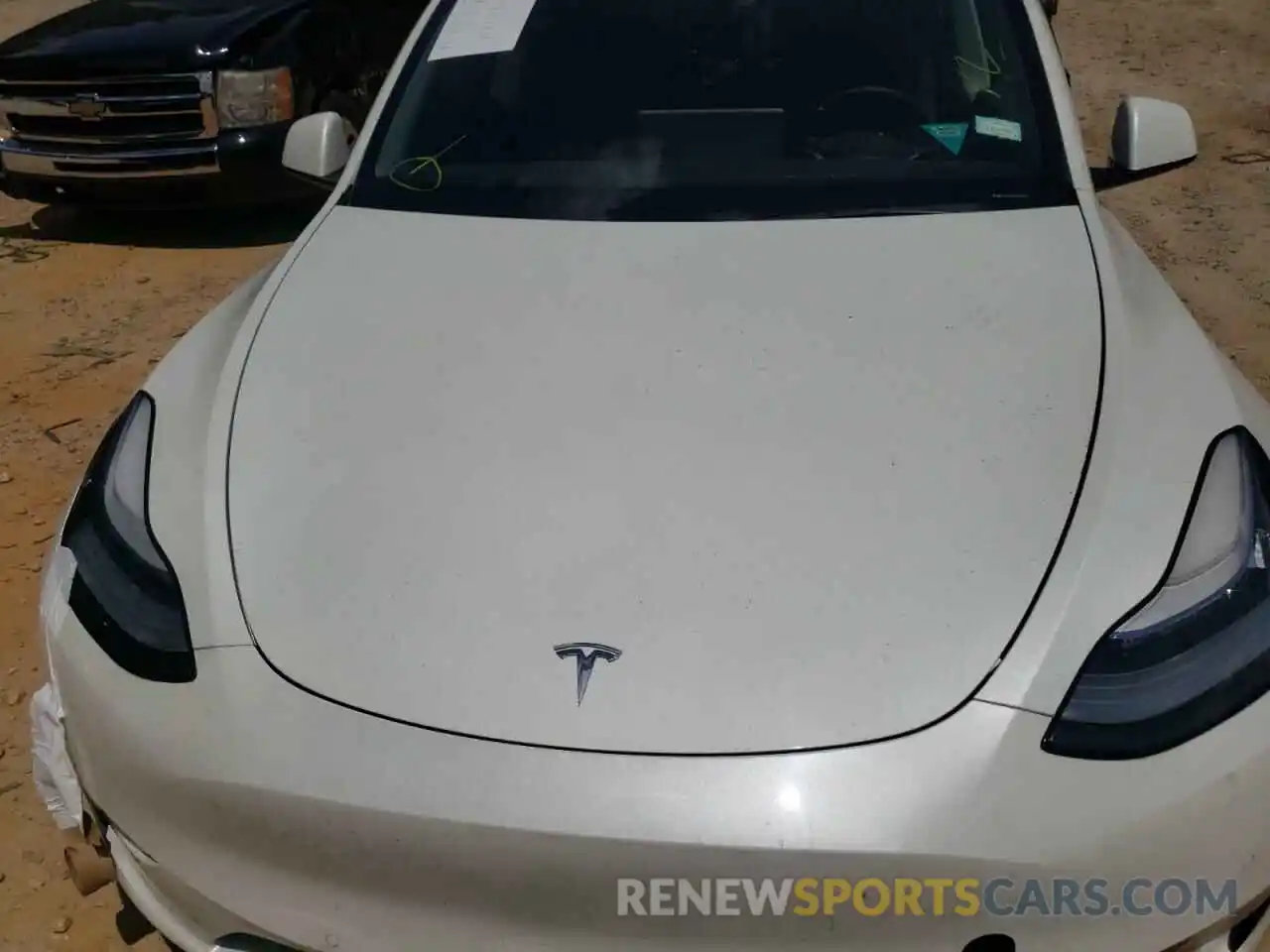 7 Photograph of a damaged car 5YJYGDEF9LF003018 TESLA MODEL Y 2020