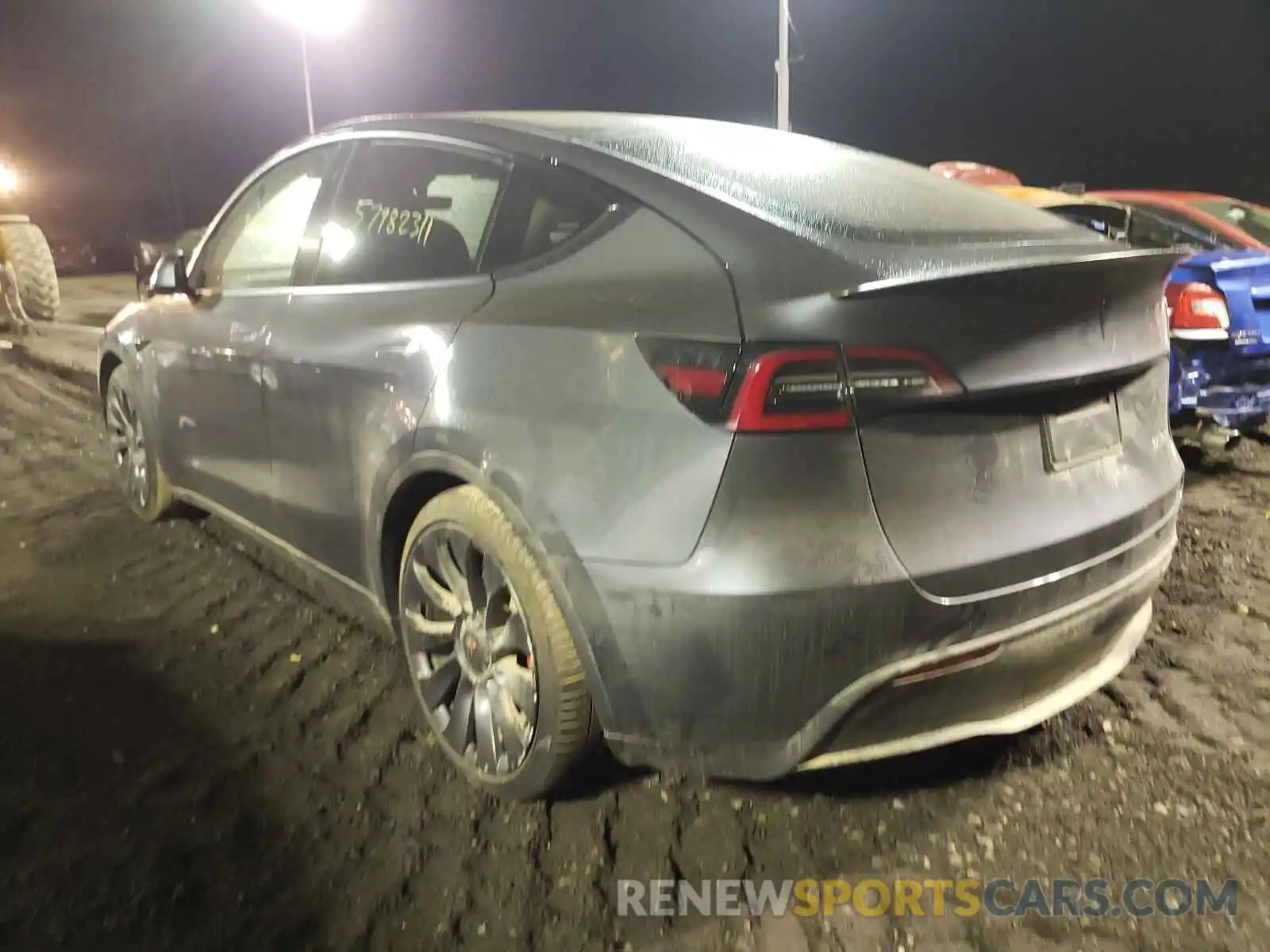 3 Photograph of a damaged car 5YJYGDEF9LF011278 TESLA MODEL Y 2020