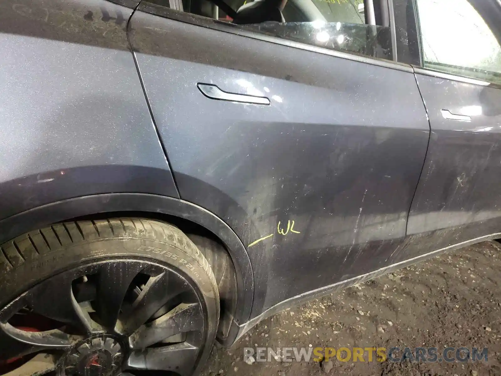 9 Photograph of a damaged car 5YJYGDEF9LF011278 TESLA MODEL Y 2020