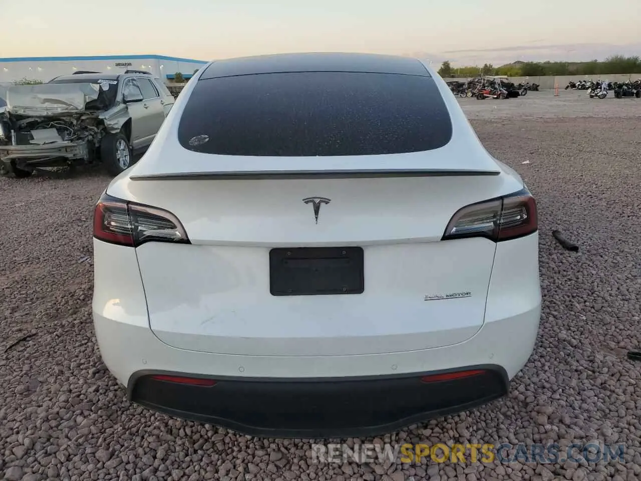 6 Photograph of a damaged car 5YJYGDEF9LF013855 TESLA MODEL Y 2020