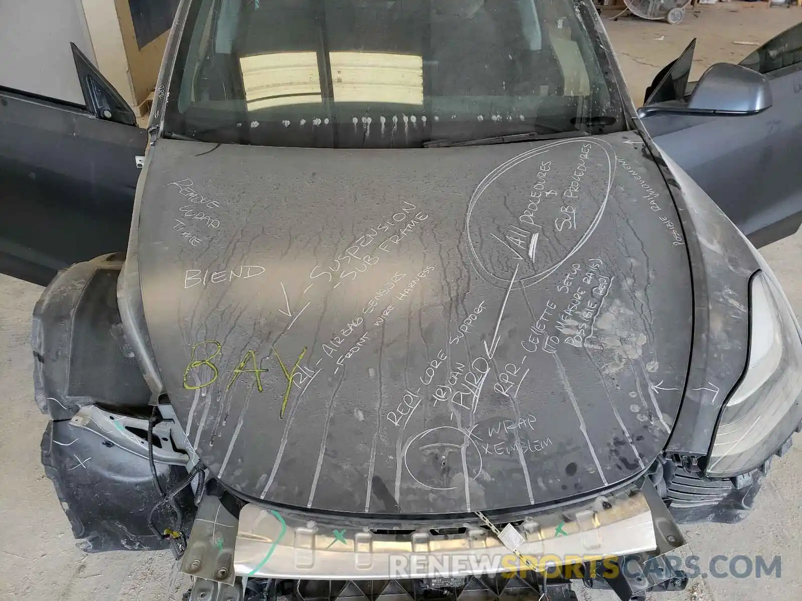 7 Photograph of a damaged car 5YJYGDEFXLF000287 TESLA MODEL Y 2020