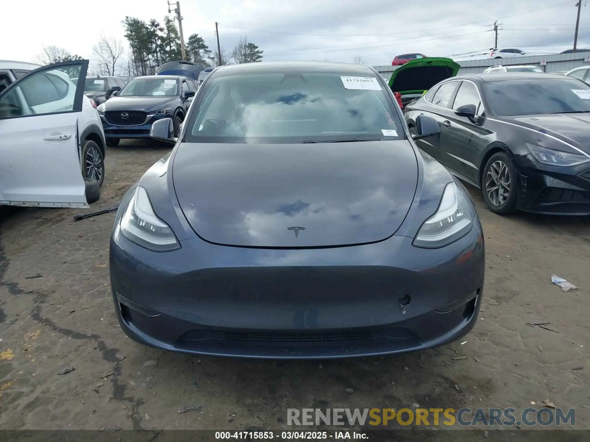 12 Photograph of a damaged car 5YJYGDEFXLF001469 TESLA MODEL Y 2020