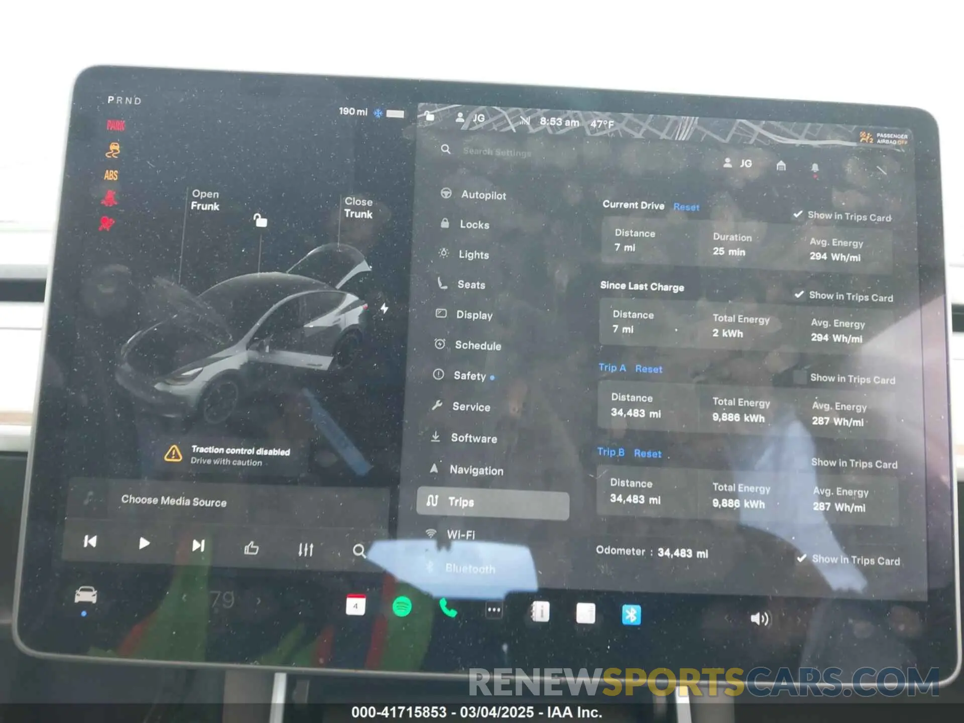 7 Photograph of a damaged car 5YJYGDEFXLF001469 TESLA MODEL Y 2020