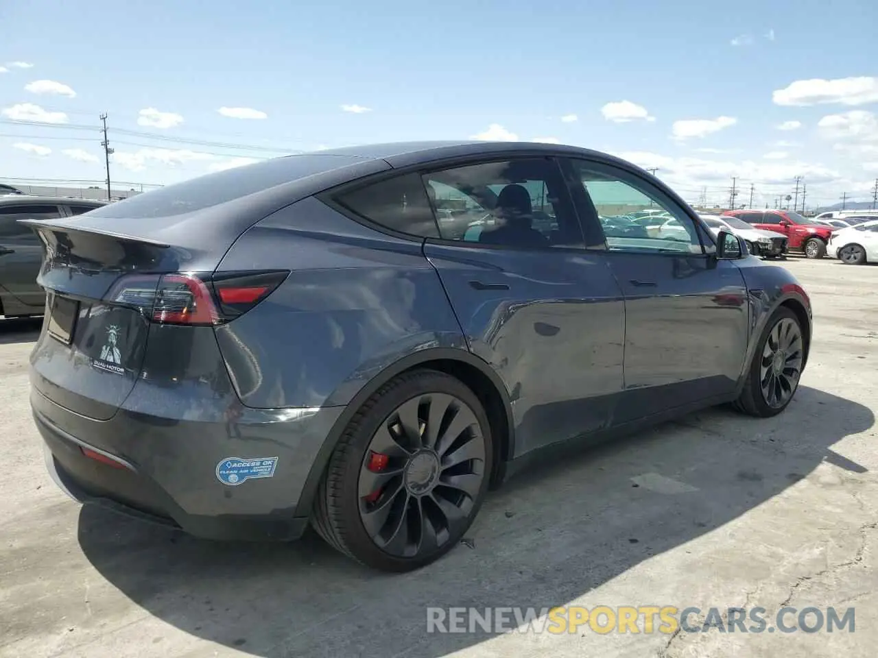 3 Photograph of a damaged car 5YJYGDEFXLF022578 TESLA MODEL Y 2020