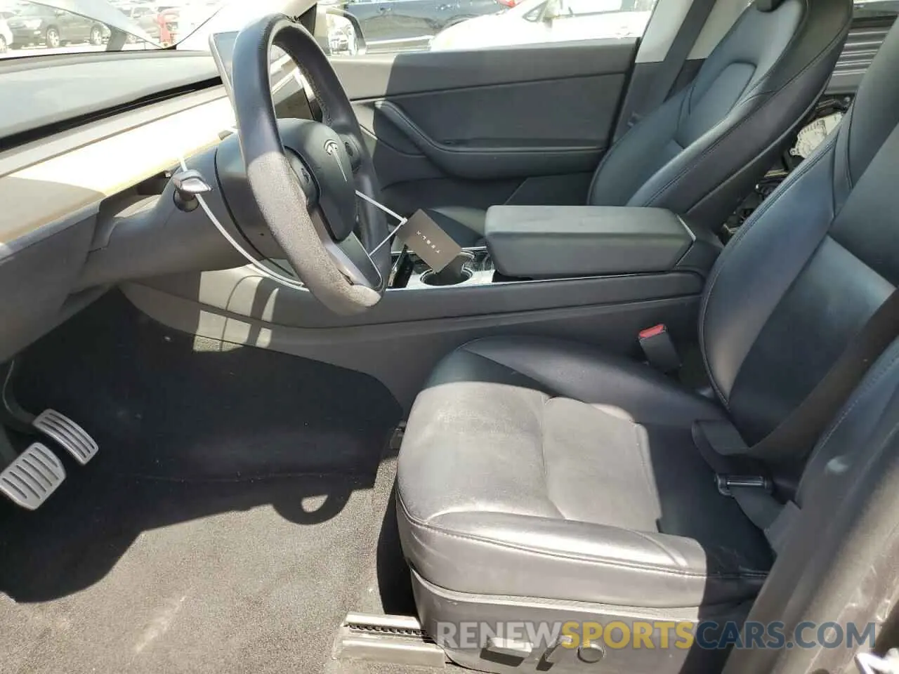 7 Photograph of a damaged car 5YJYGDEFXLF022578 TESLA MODEL Y 2020