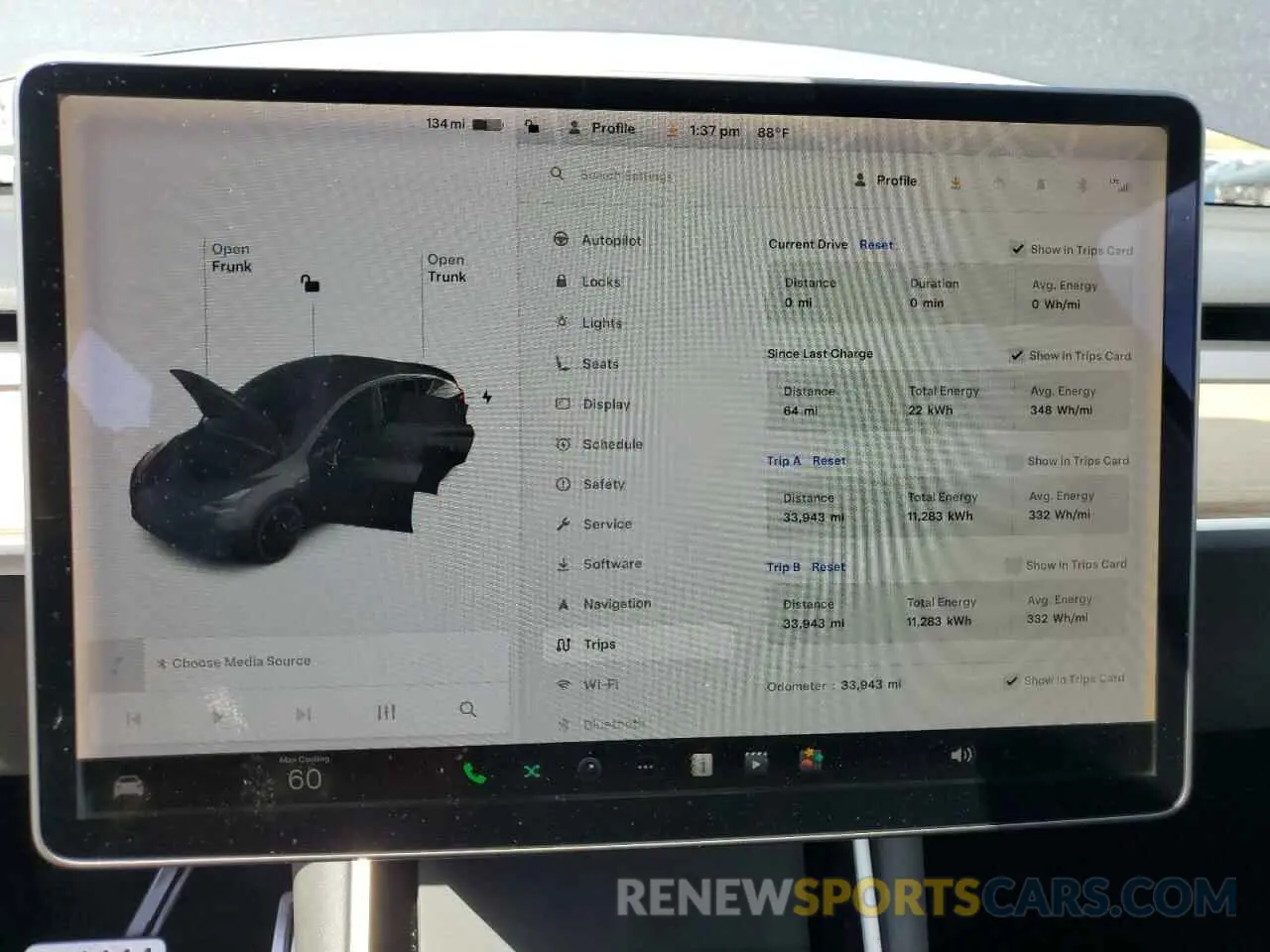 9 Photograph of a damaged car 5YJYGDEFXLF022578 TESLA MODEL Y 2020