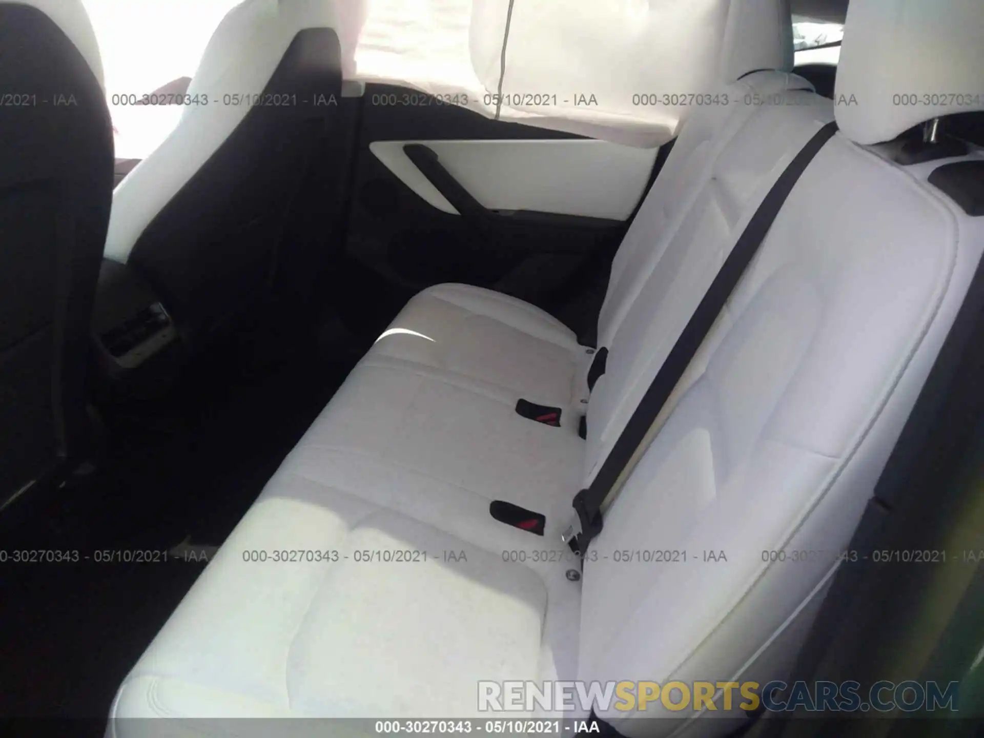 8 Photograph of a damaged car 5YJYGDEFXLF058870 TESLA MODEL Y 2020