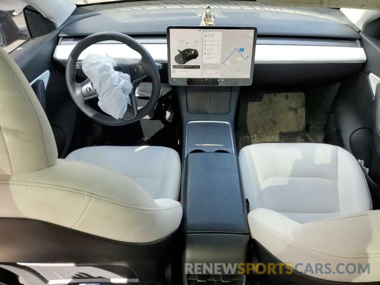 8 Photograph of a damaged car 5YJYGAEE0MF144423 TESLA MODEL Y 2021