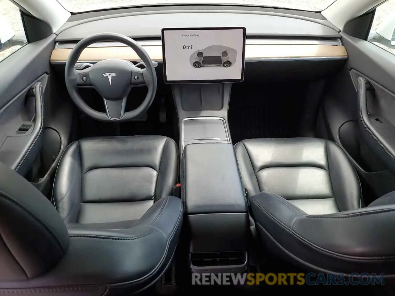 8 Photograph of a damaged car 5YJYGAEE0MF159388 TESLA MODEL Y 2021