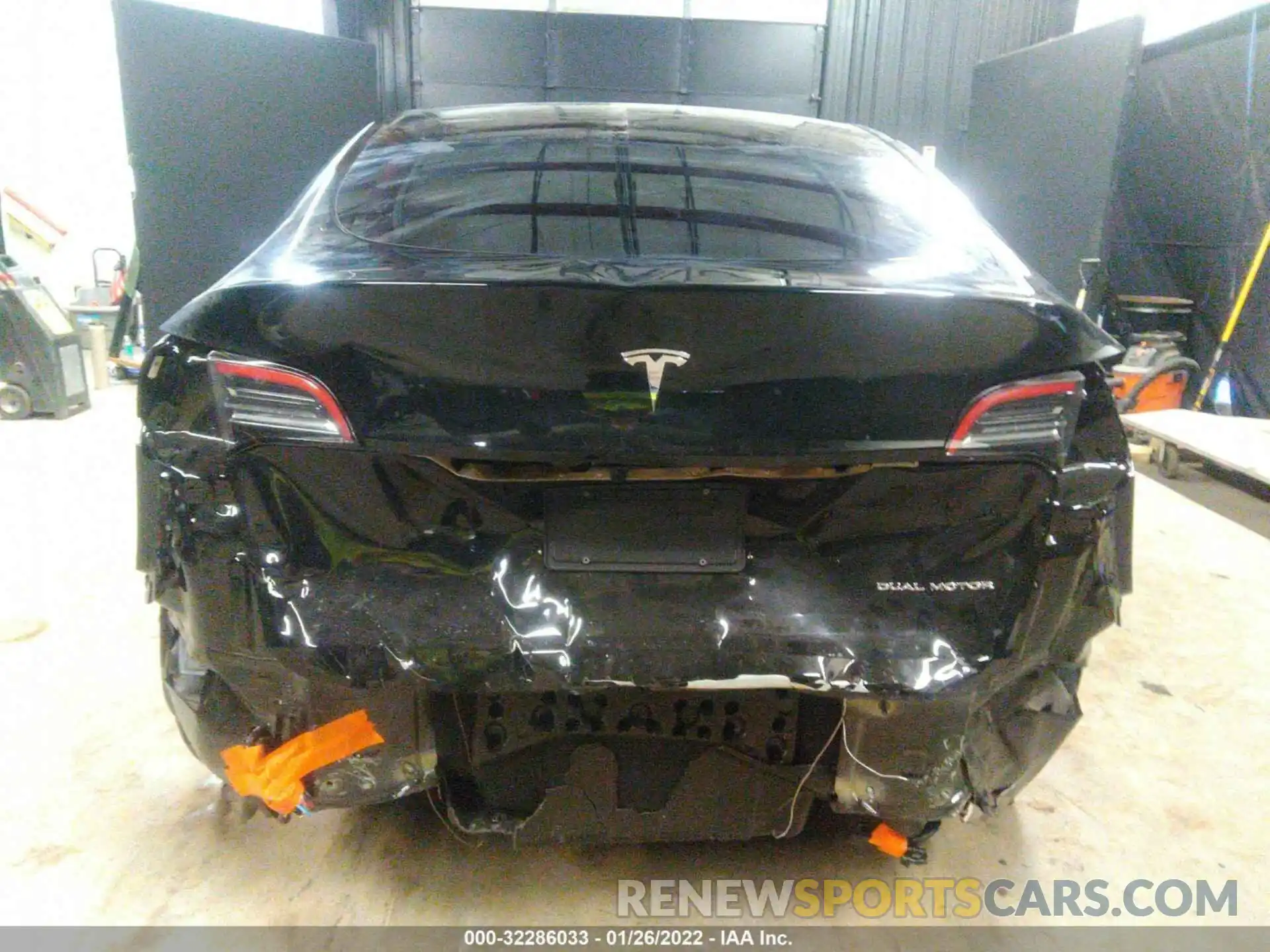 6 Photograph of a damaged car 5YJYGAEE0MF293902 TESLA MODEL Y 2021