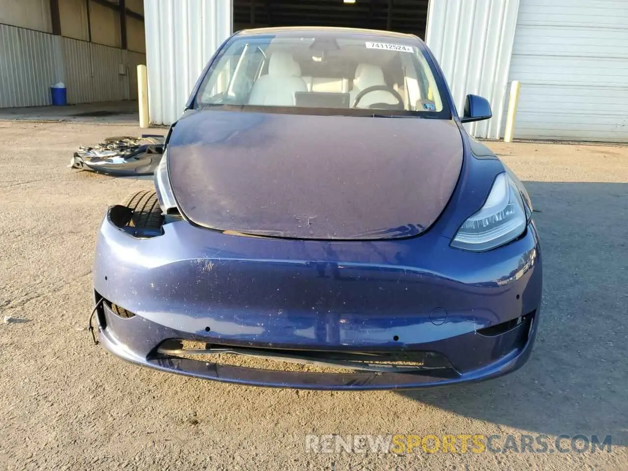 5 Photograph of a damaged car 5YJYGAEE1MF134533 TESLA MODEL Y 2021