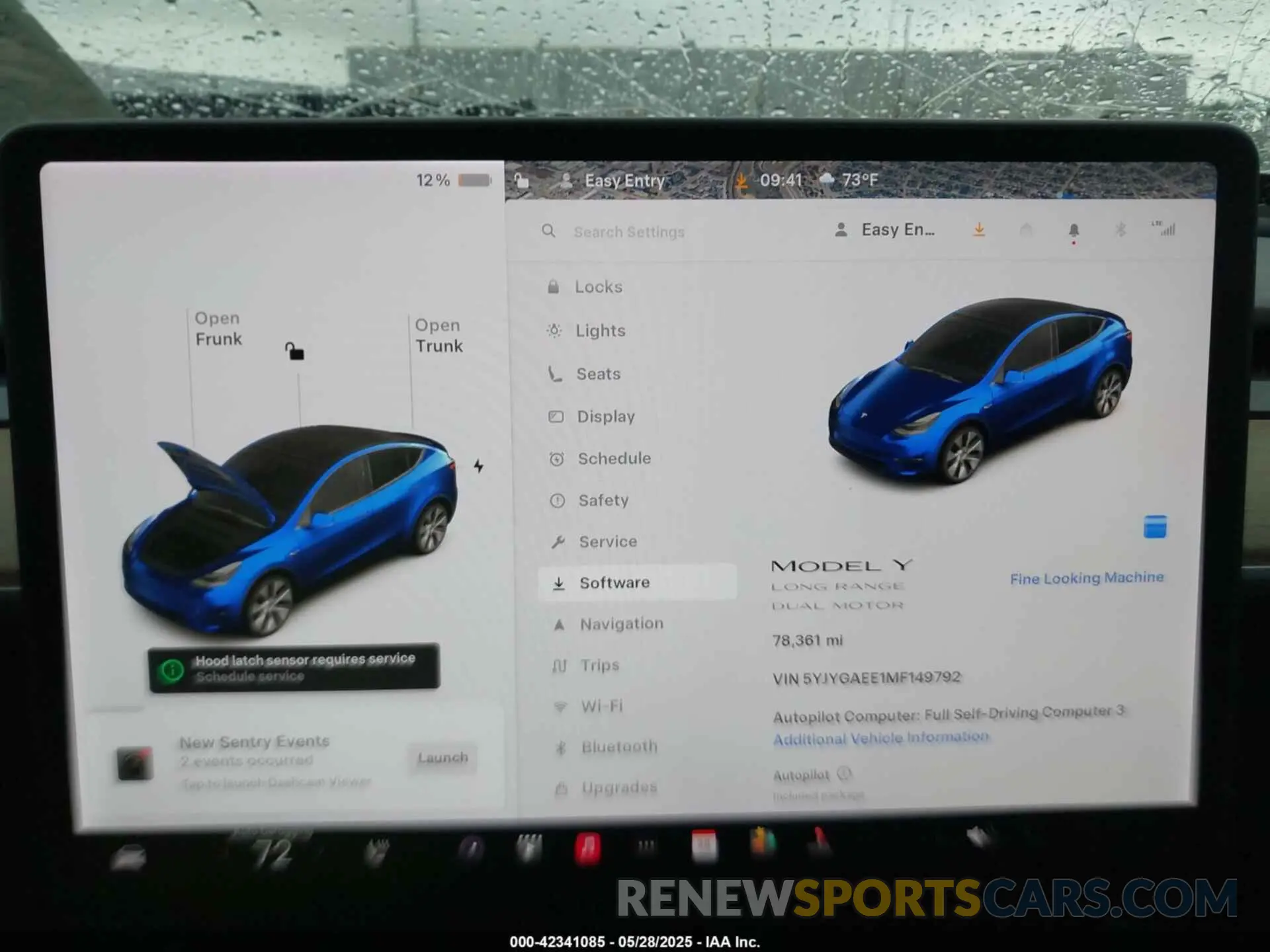 7 Photograph of a damaged car 5YJYGAEE1MF149792 TESLA MODEL Y 2021