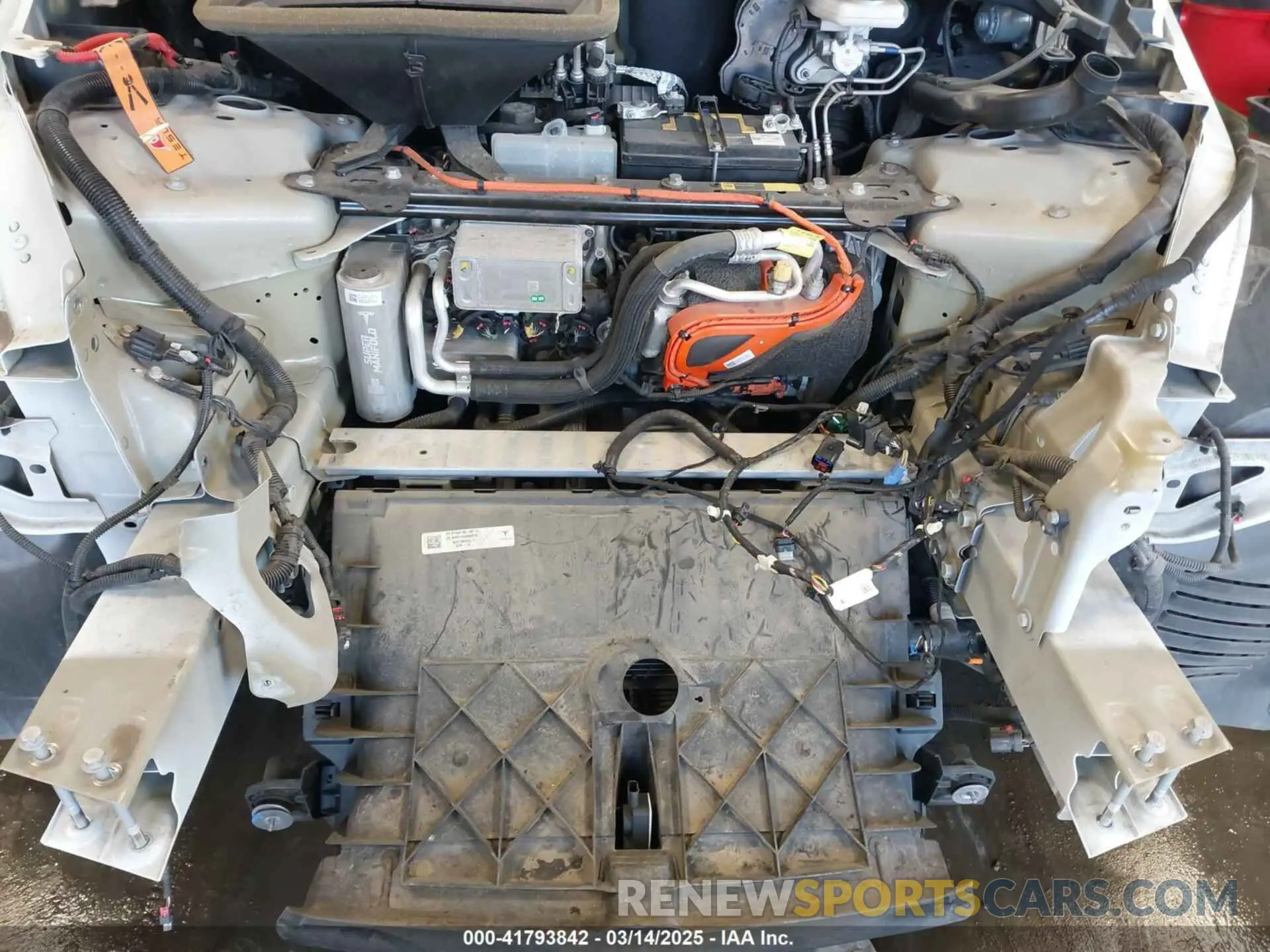 10 Photograph of a damaged car 5YJYGAEE1MF216200 TESLA MODEL Y 2021
