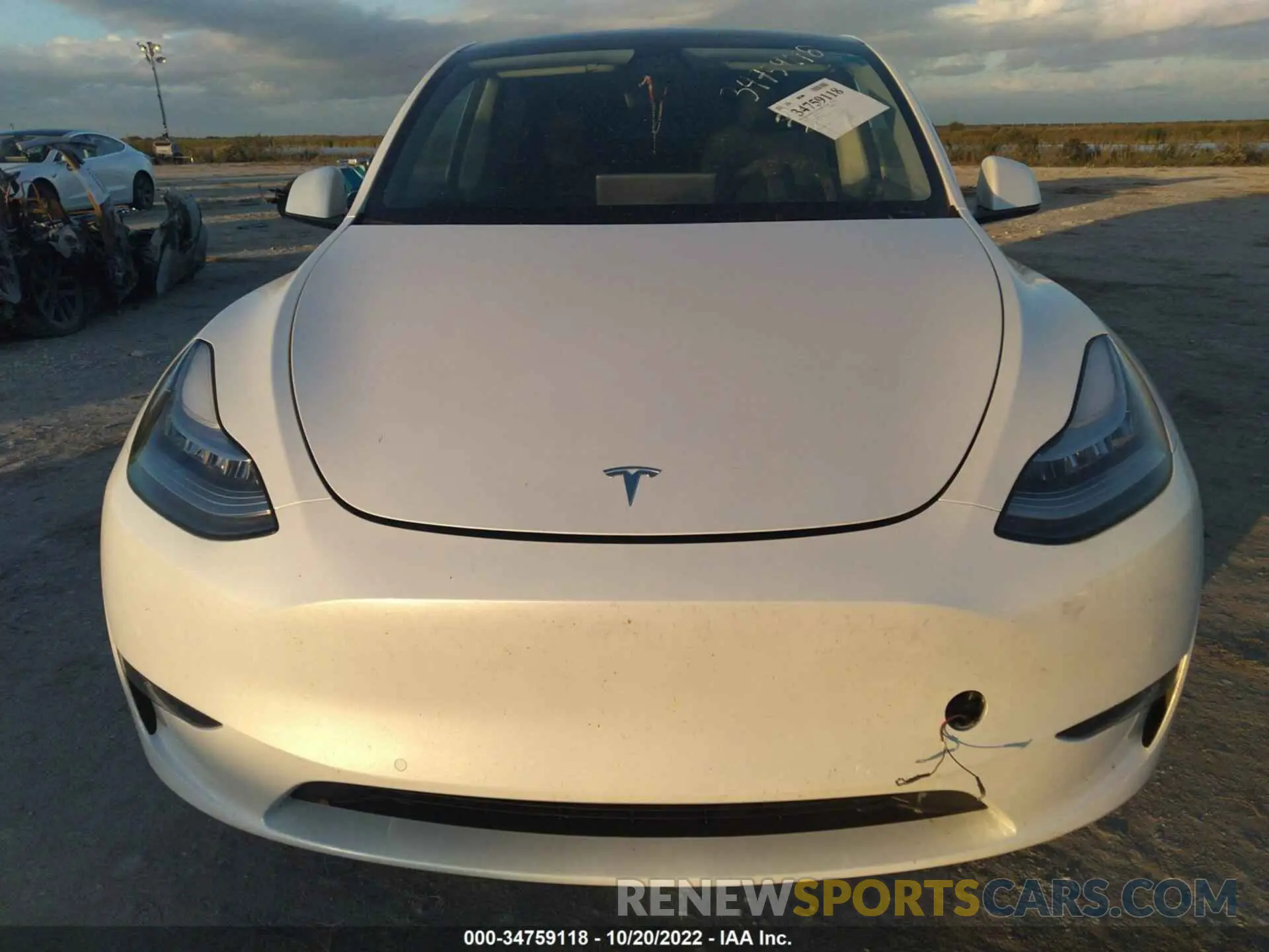 6 Photograph of a damaged car 5YJYGAEE1MF263341 TESLA MODEL Y 2021