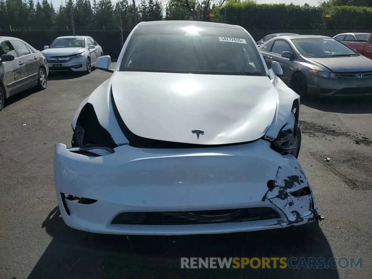 5 Photograph of a damaged car 5YJYGAEE1MF305491 TESLA MODEL Y 2021